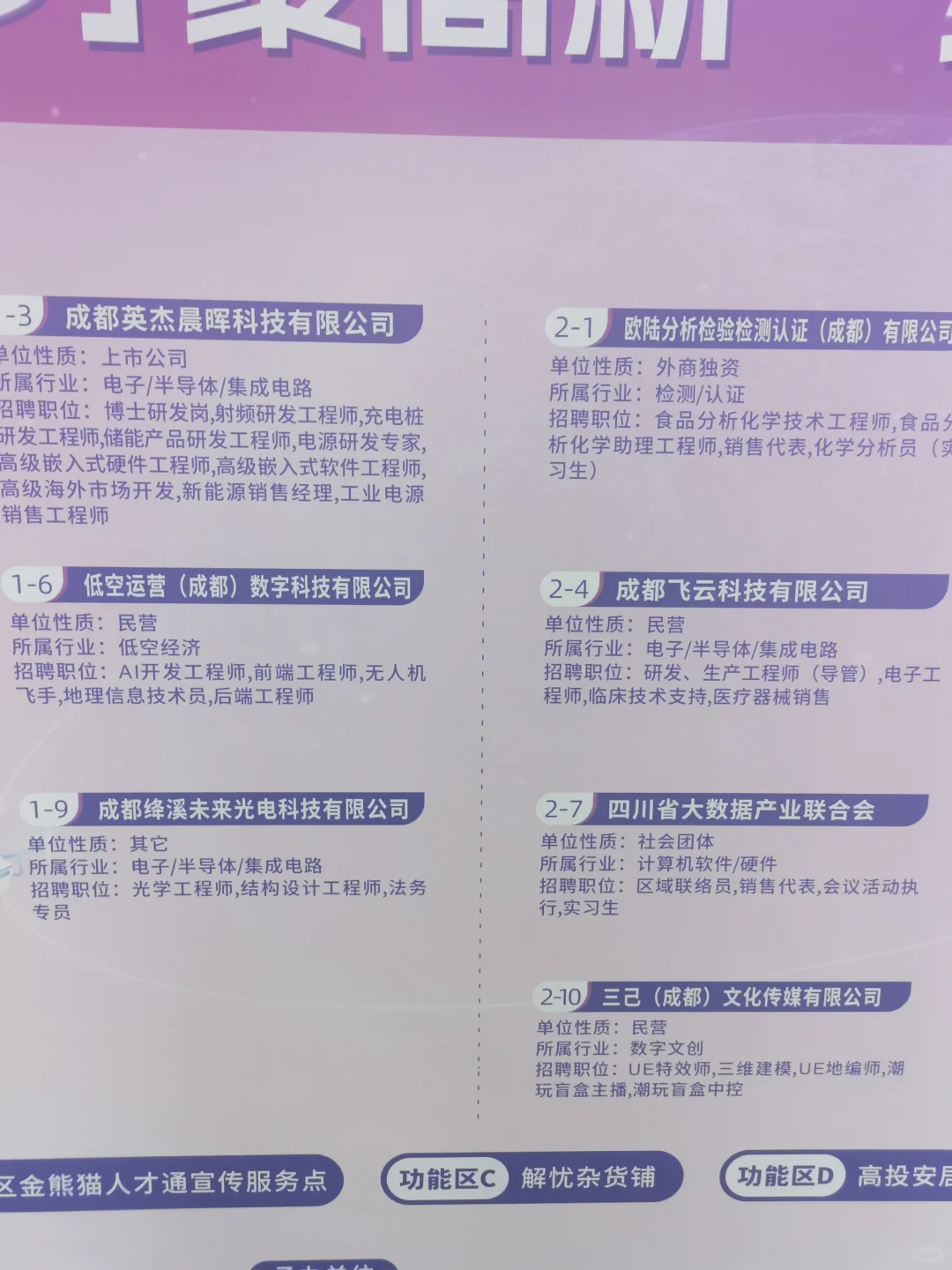 成都：“才聚高新”综合专场招聘会