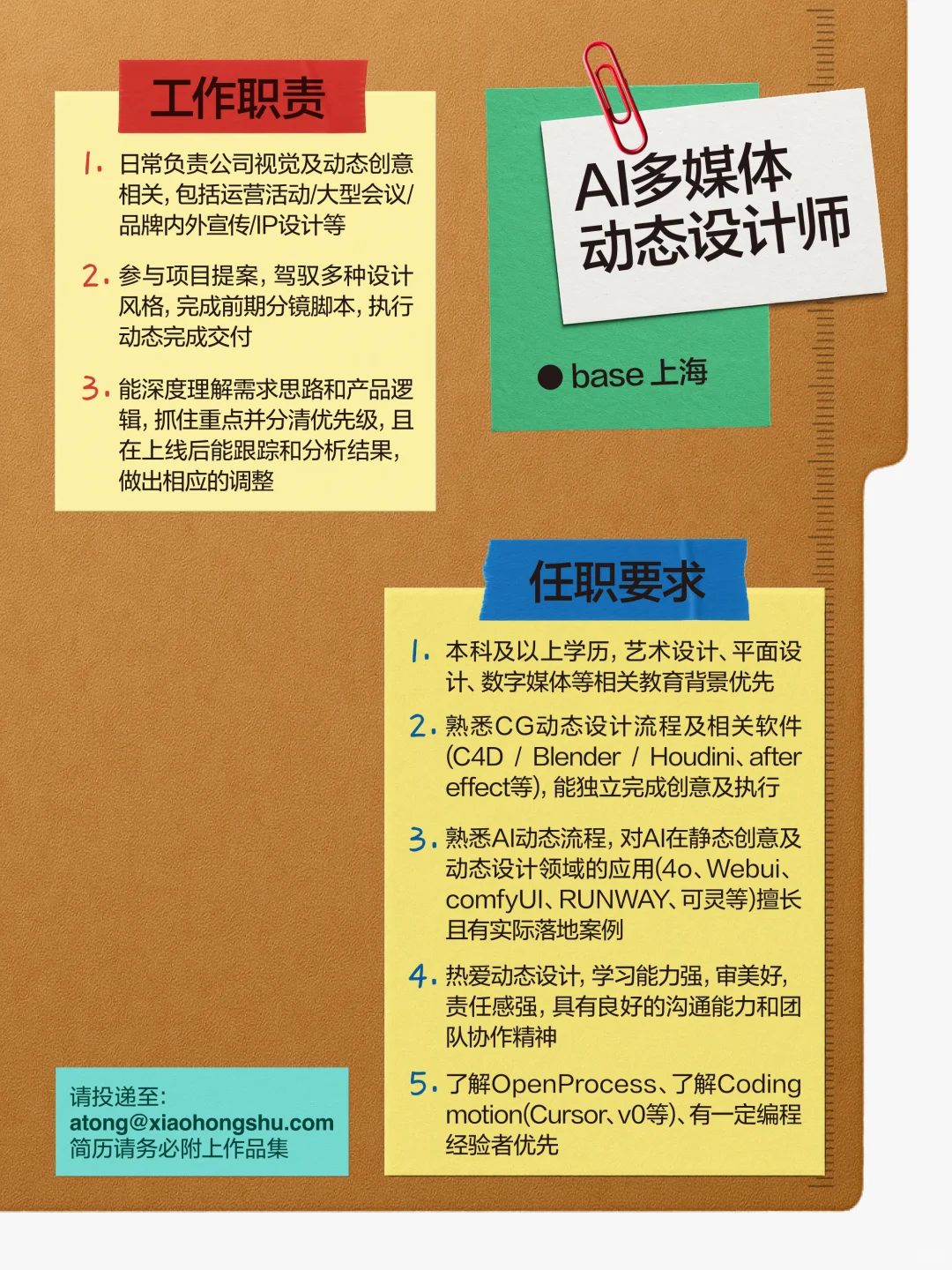 招聘｜小红书REDesign招人啦❤️