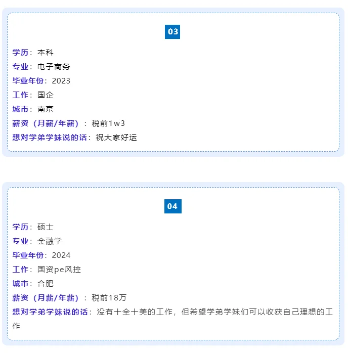 东南大学︳毕业生去向和薪资调查1️⃣