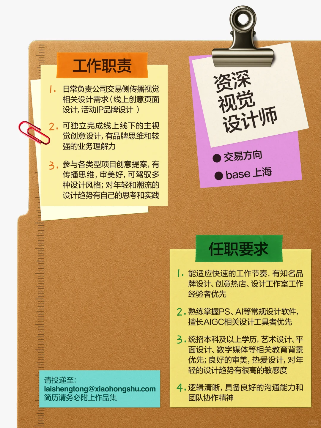 招聘｜小红书REDesign招人啦❤️