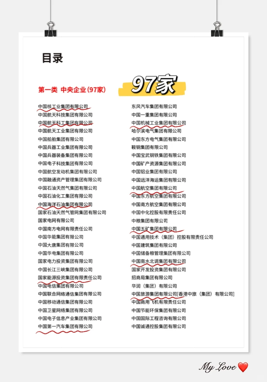 央国企招聘信息汇总+招聘条件+备考资料全攻