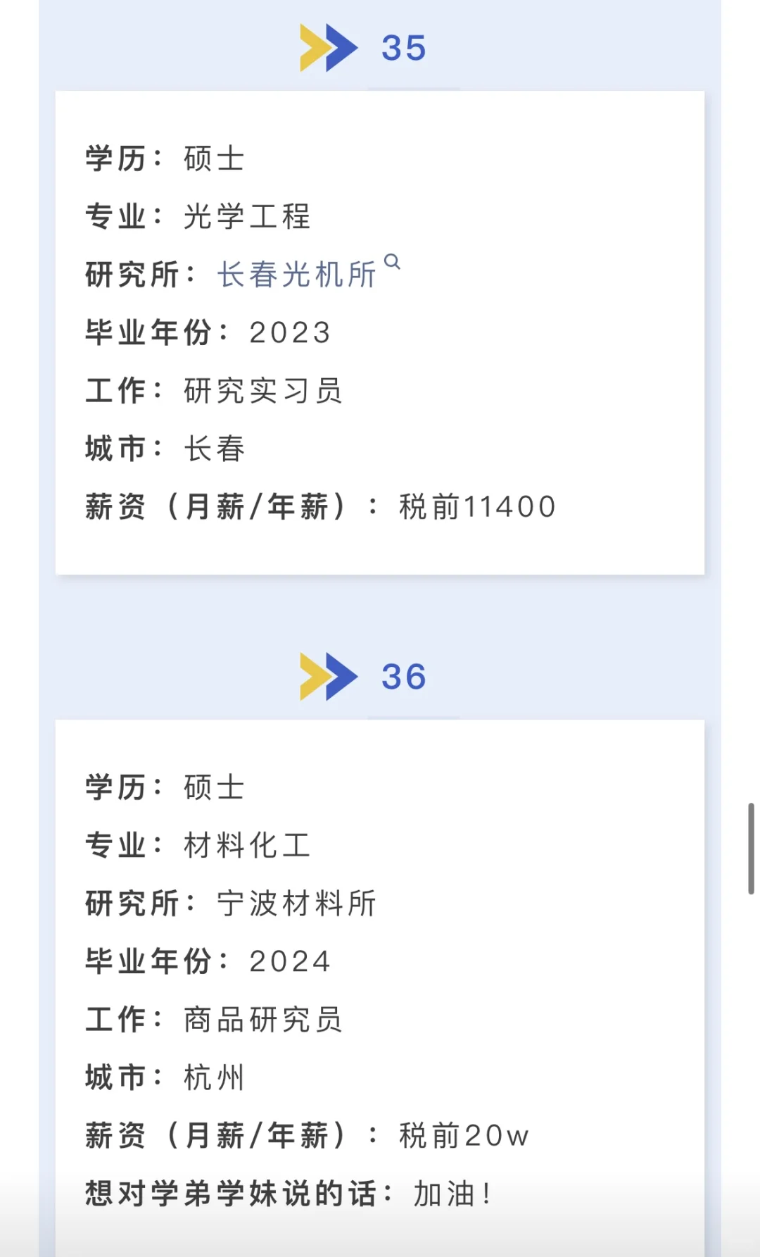 国科大｜毕业生薪资调查?卷的起飞…