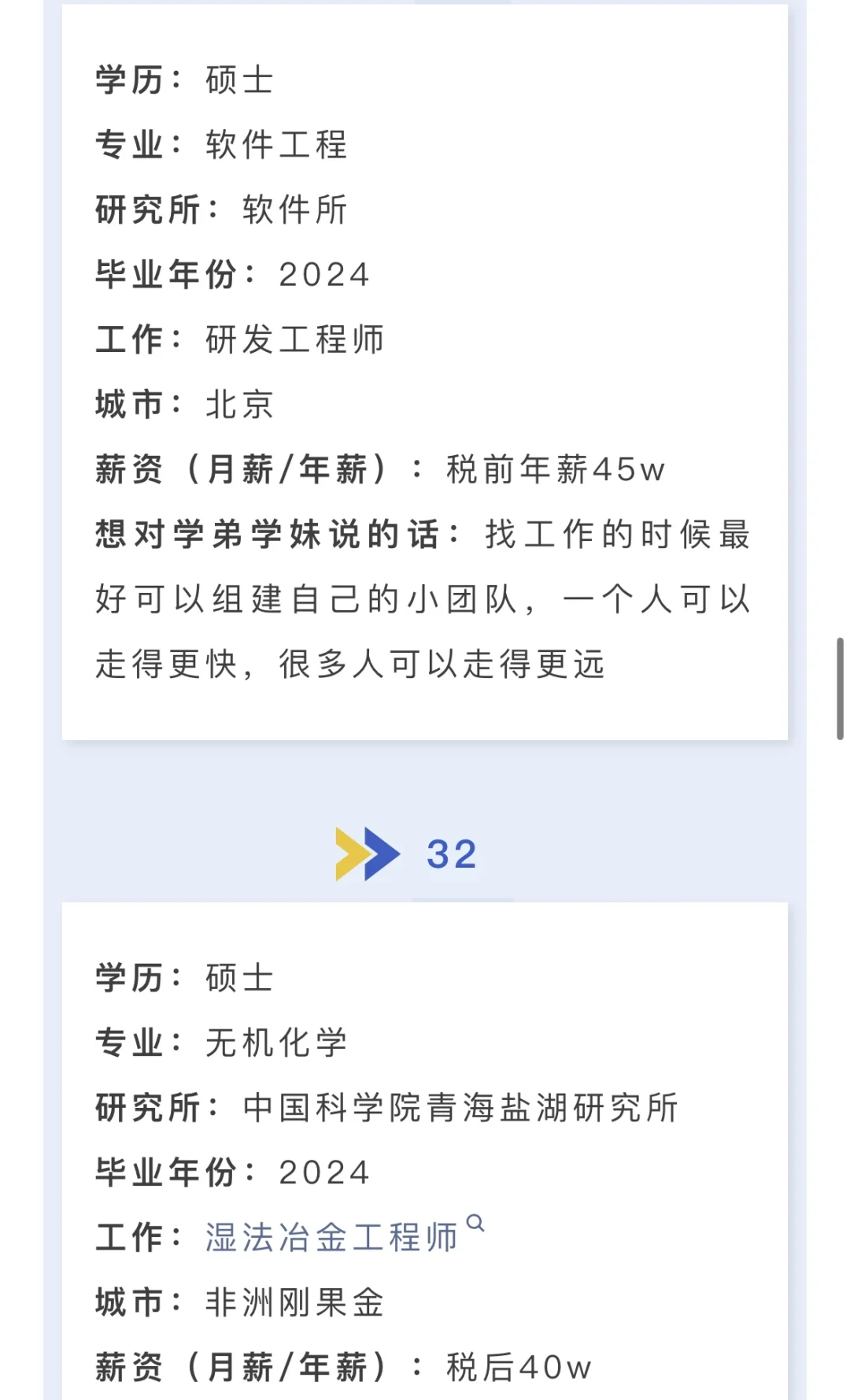 国科大｜毕业生薪资调查?卷的起飞…