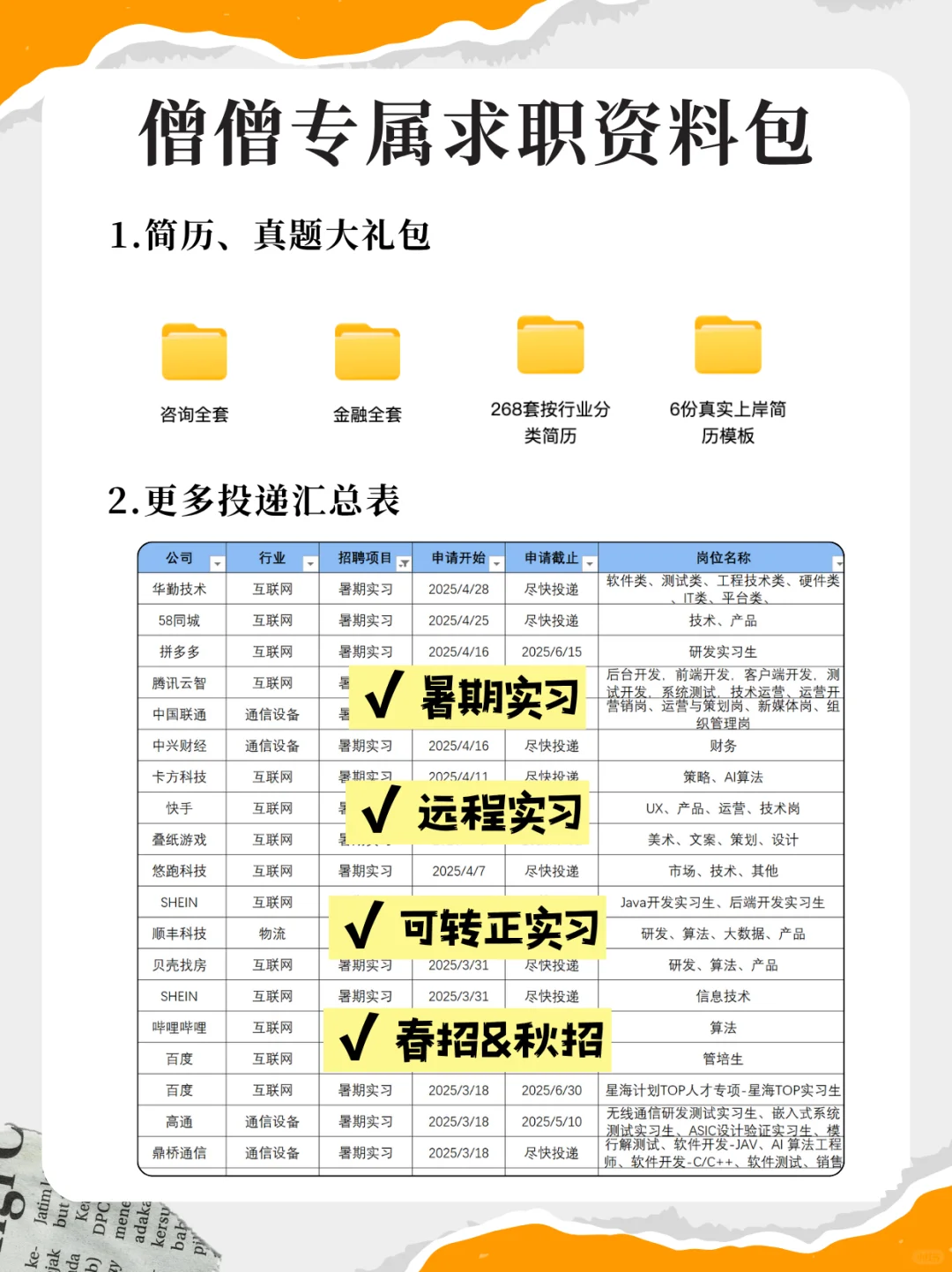 正午阳光招人啦?实习&正职?可转正