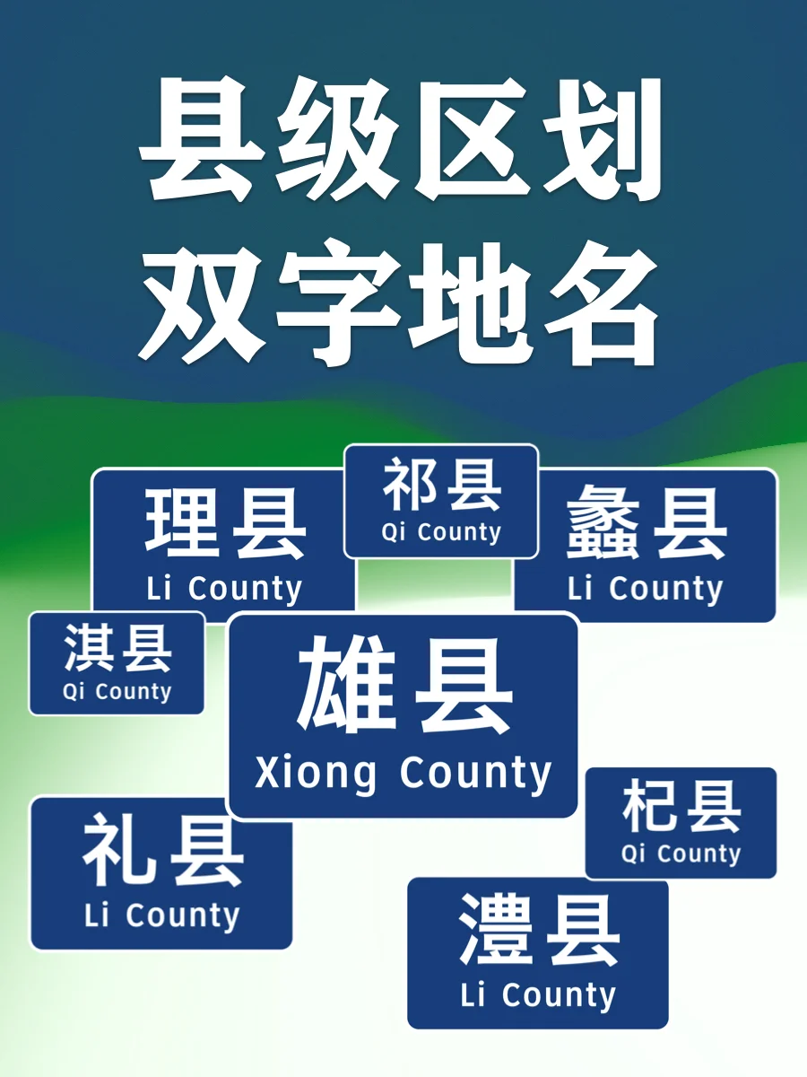 那些加上县字也只有两个字的地方??