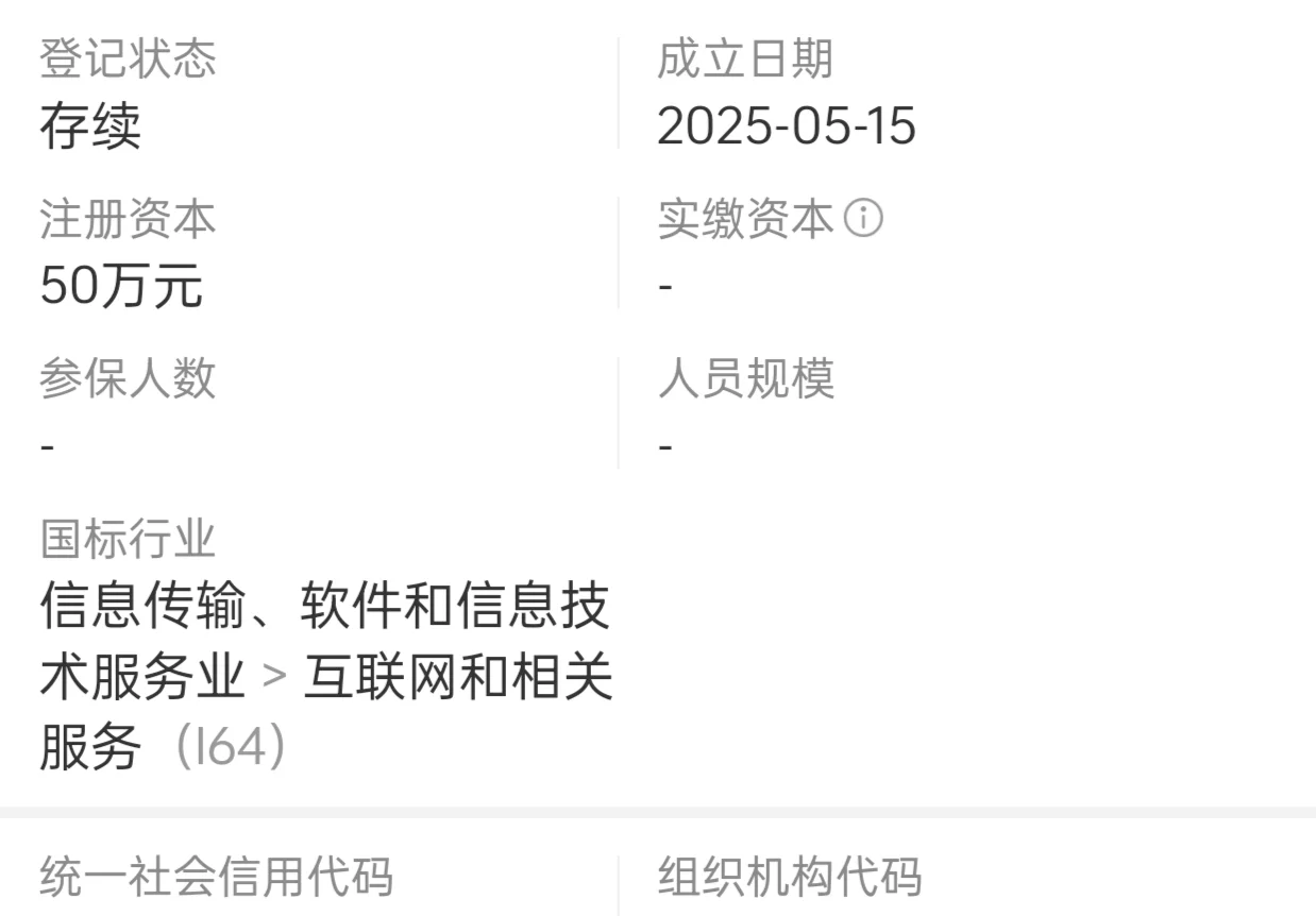 面试的公司今天才成立?