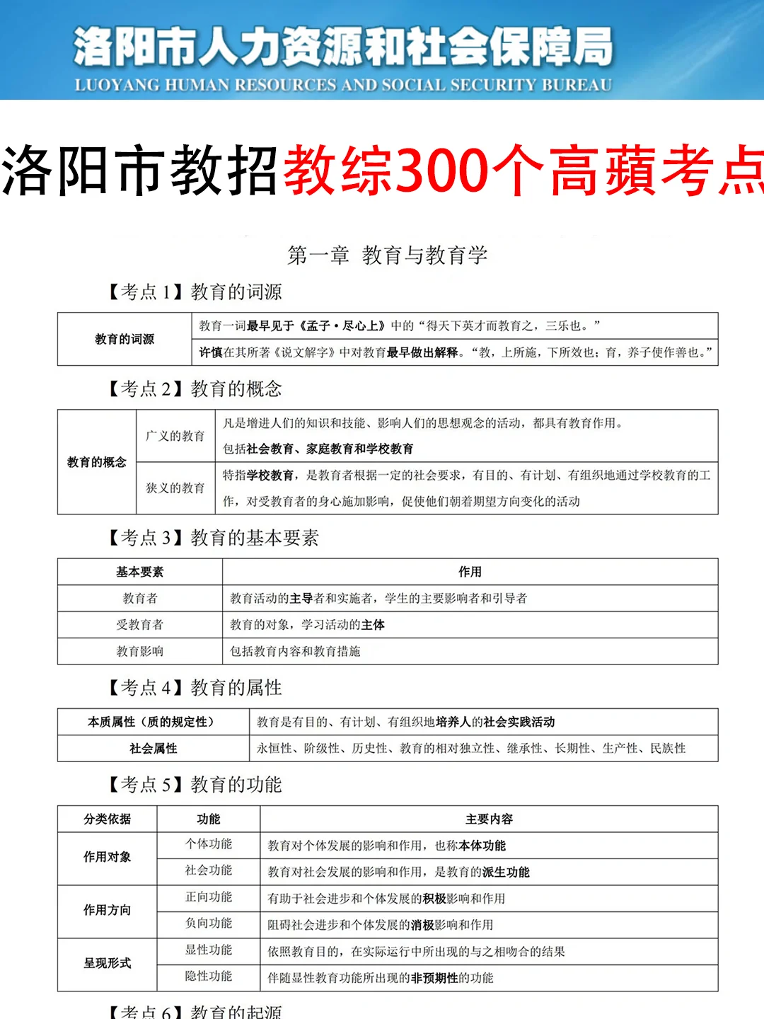 坏消息！6.15洛阳市教招，临时新增通知！