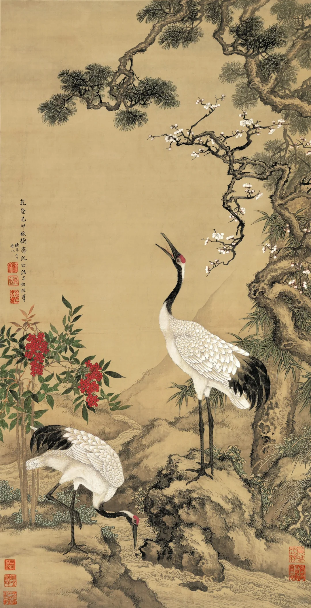 【清代画家沈铨的花鸟鱼虫动物画也很好看】