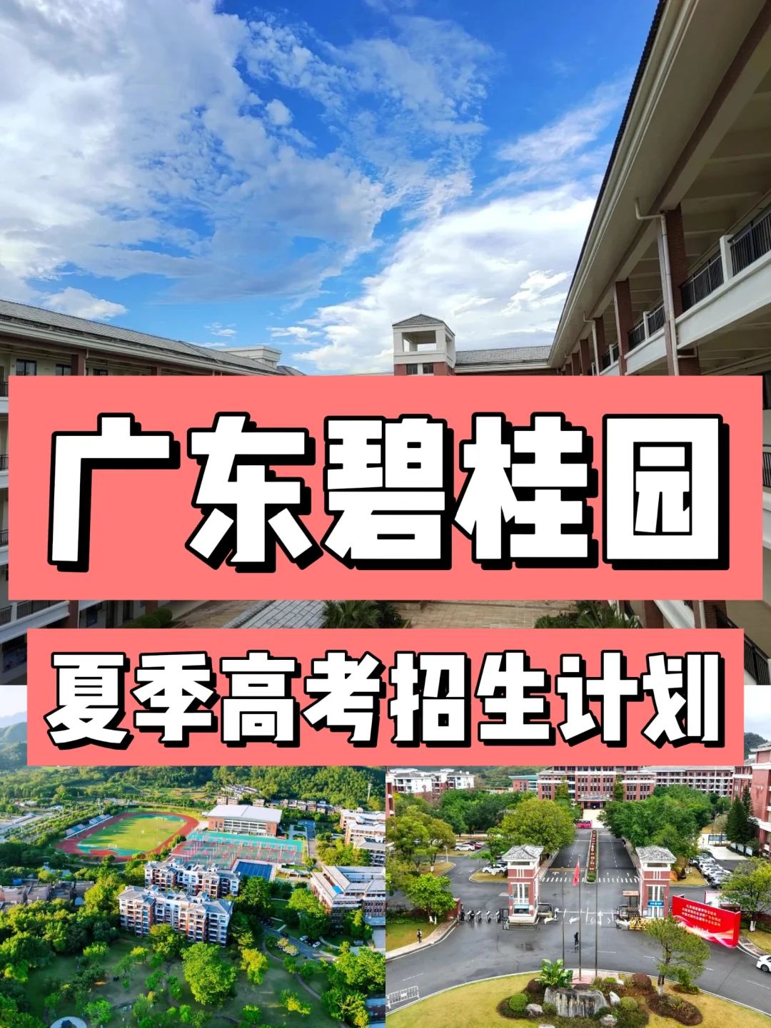 🌈广东碧桂园职业学院招生计划来了~