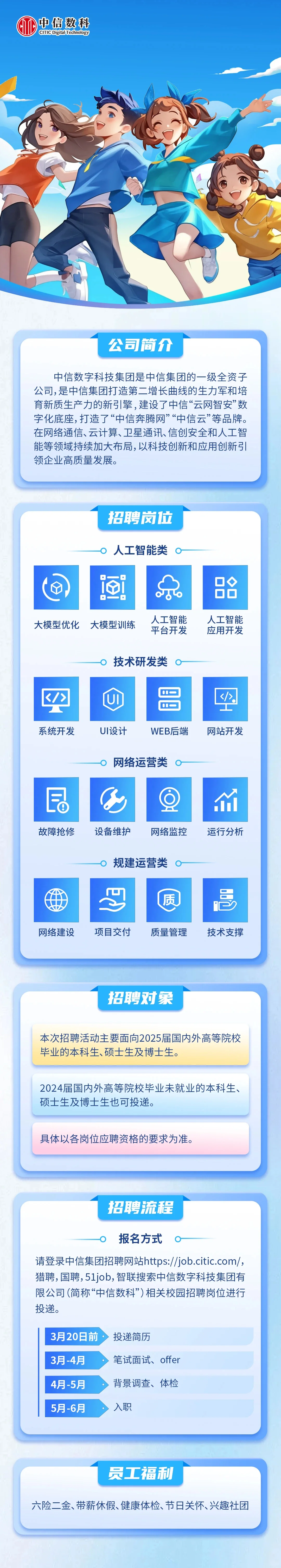 中信集团数科公司2025年春季校园招聘正式启