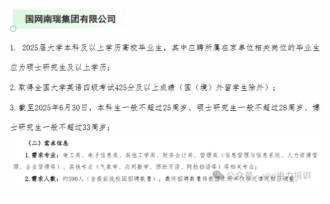 25届一批直属单位招聘要求及人数！