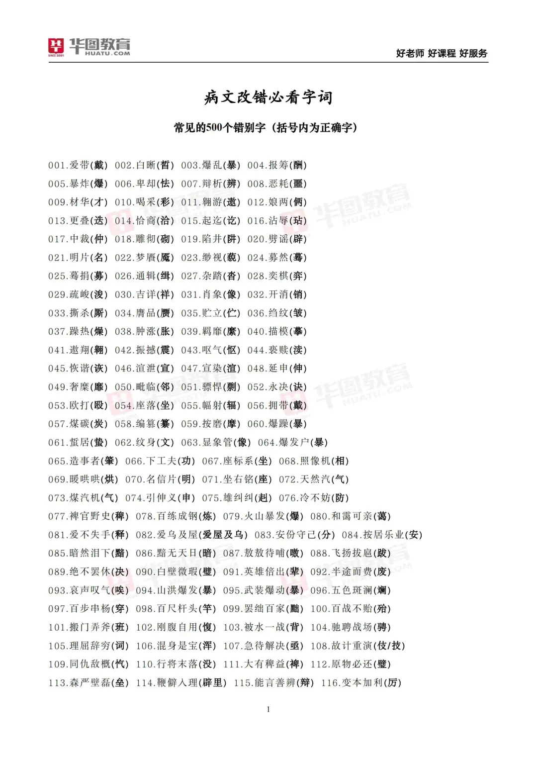 公文改错500词,这10分不可丢,看了就会!