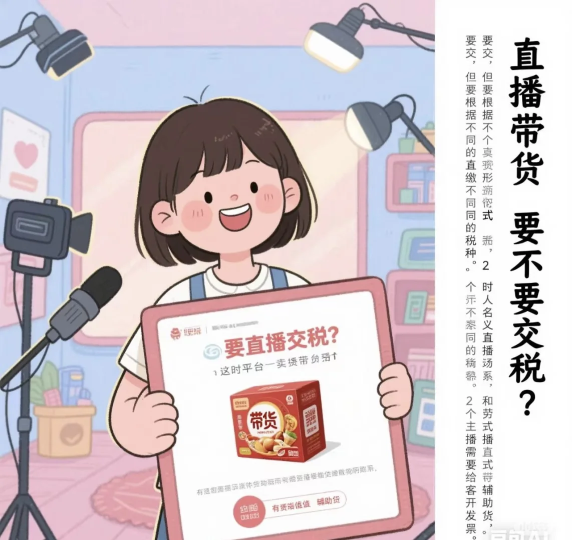 直播带货要不要交税呢