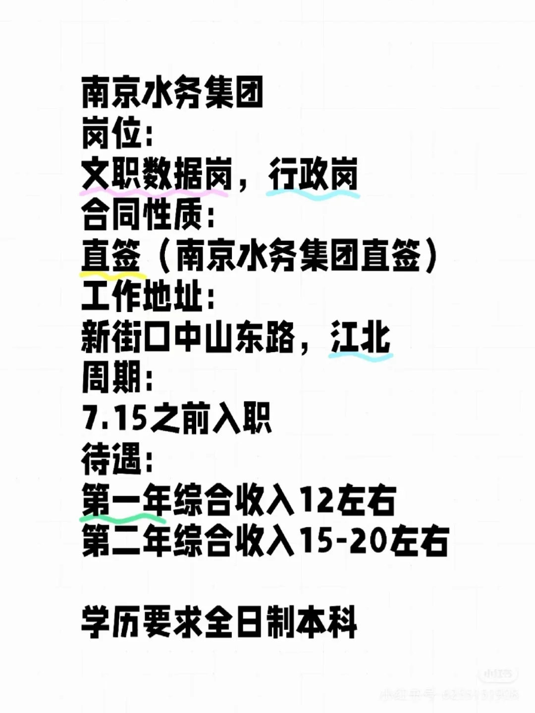 水务集团行政南京水务集团岗位:文职数据