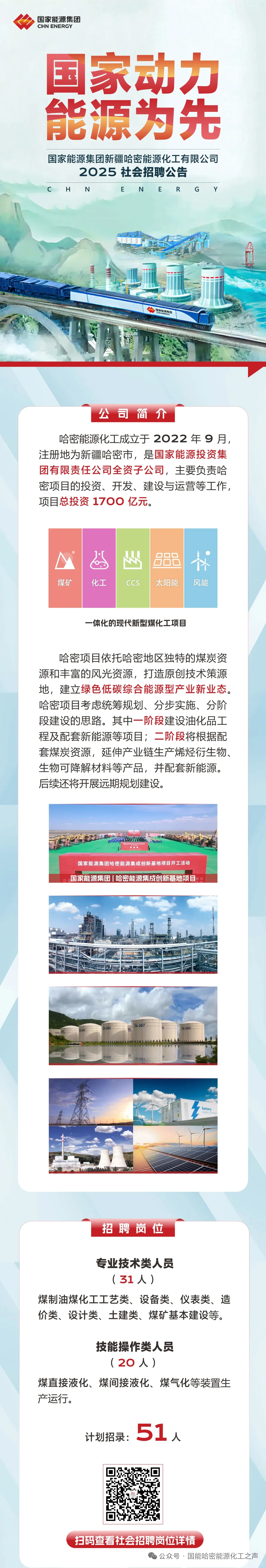 国家能源集团哈密能源化工社招