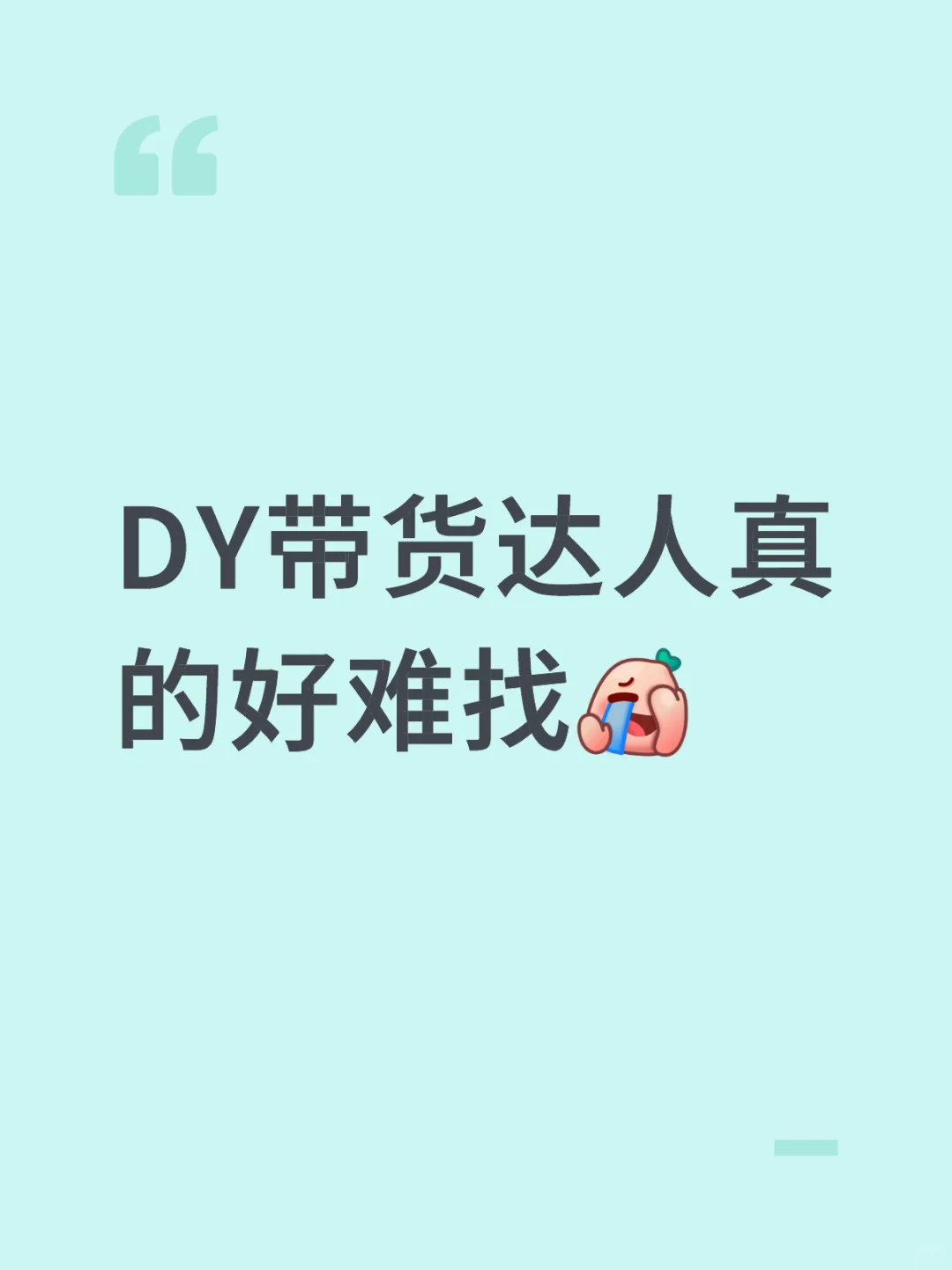 找纯拥带货达人