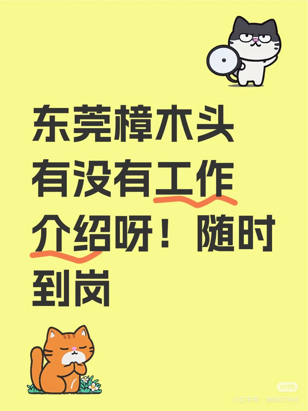 樟木头工作