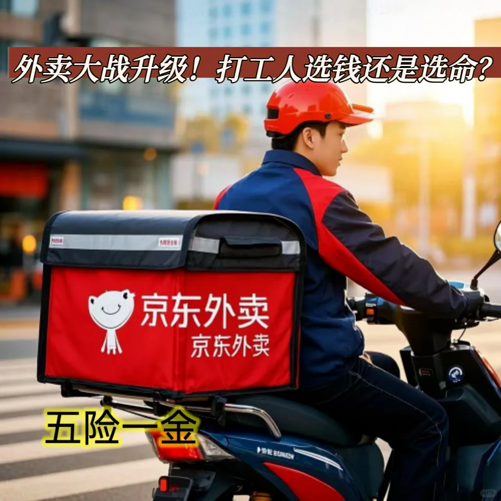 京東外賣殺入!0傭金+五險一金,福利or內(nèi)卷