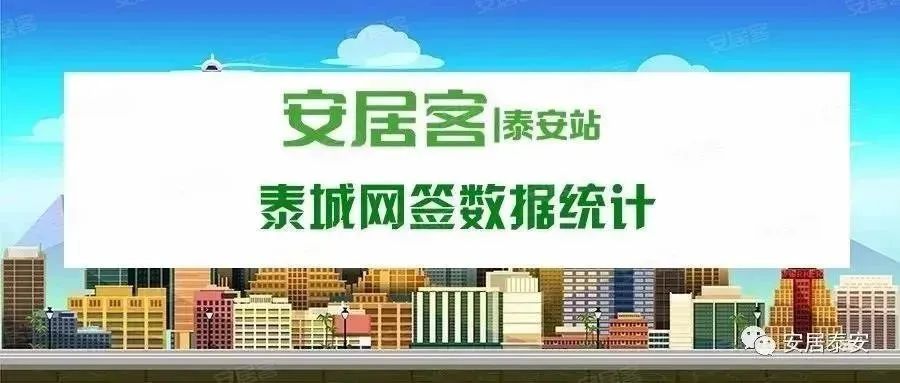 网签数据:泰安2月22日房产共网签各类房24套