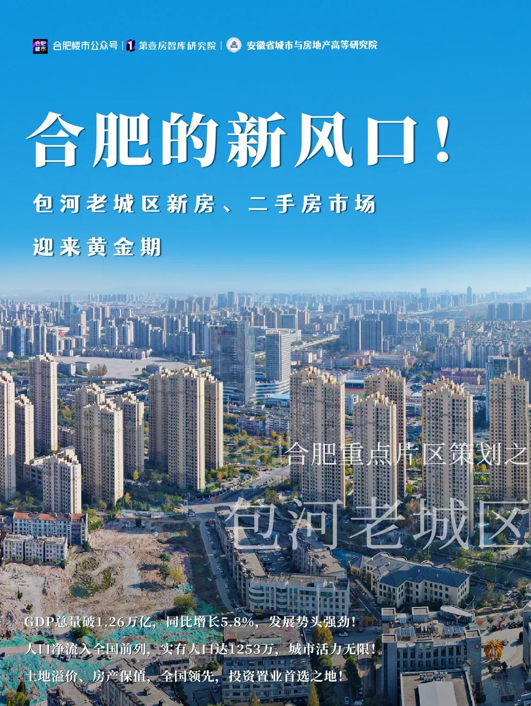 合肥老城区新房均价达2.5万,城市更新推动房价坚挺!