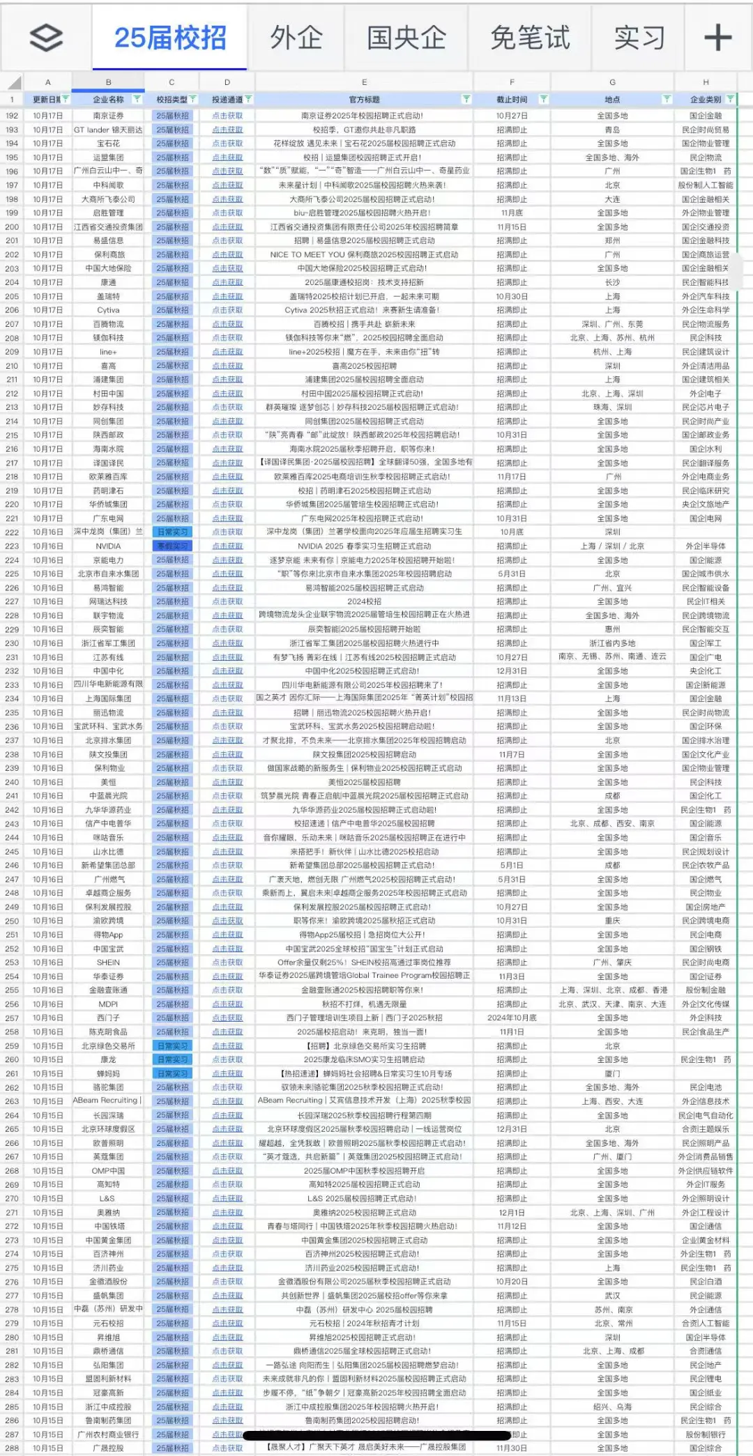 10.27 秋招大捡漏来了！！