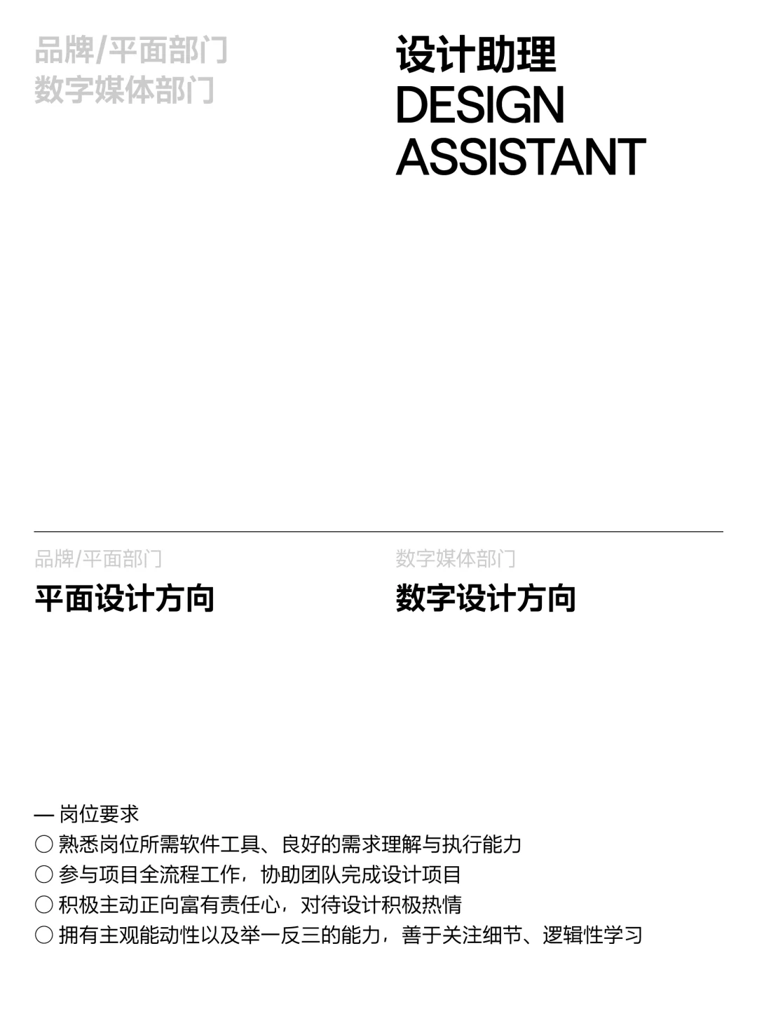 橙社｜岗位开放 期待加入WE ARE HIRING！