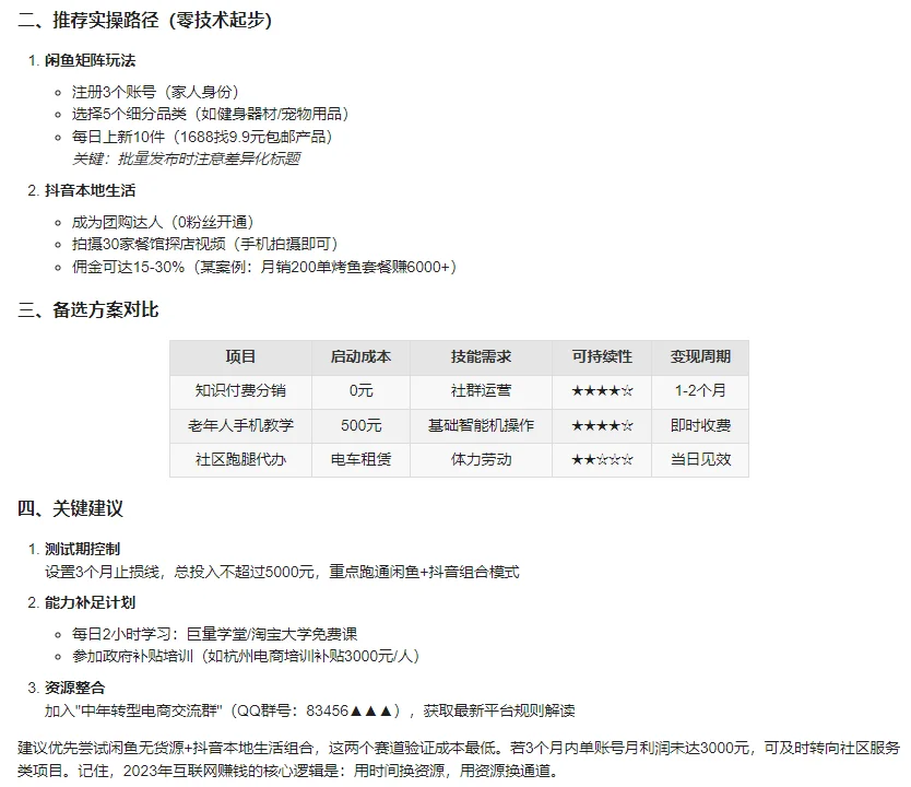 中年失业又如何？0️⃣基础血电商の?