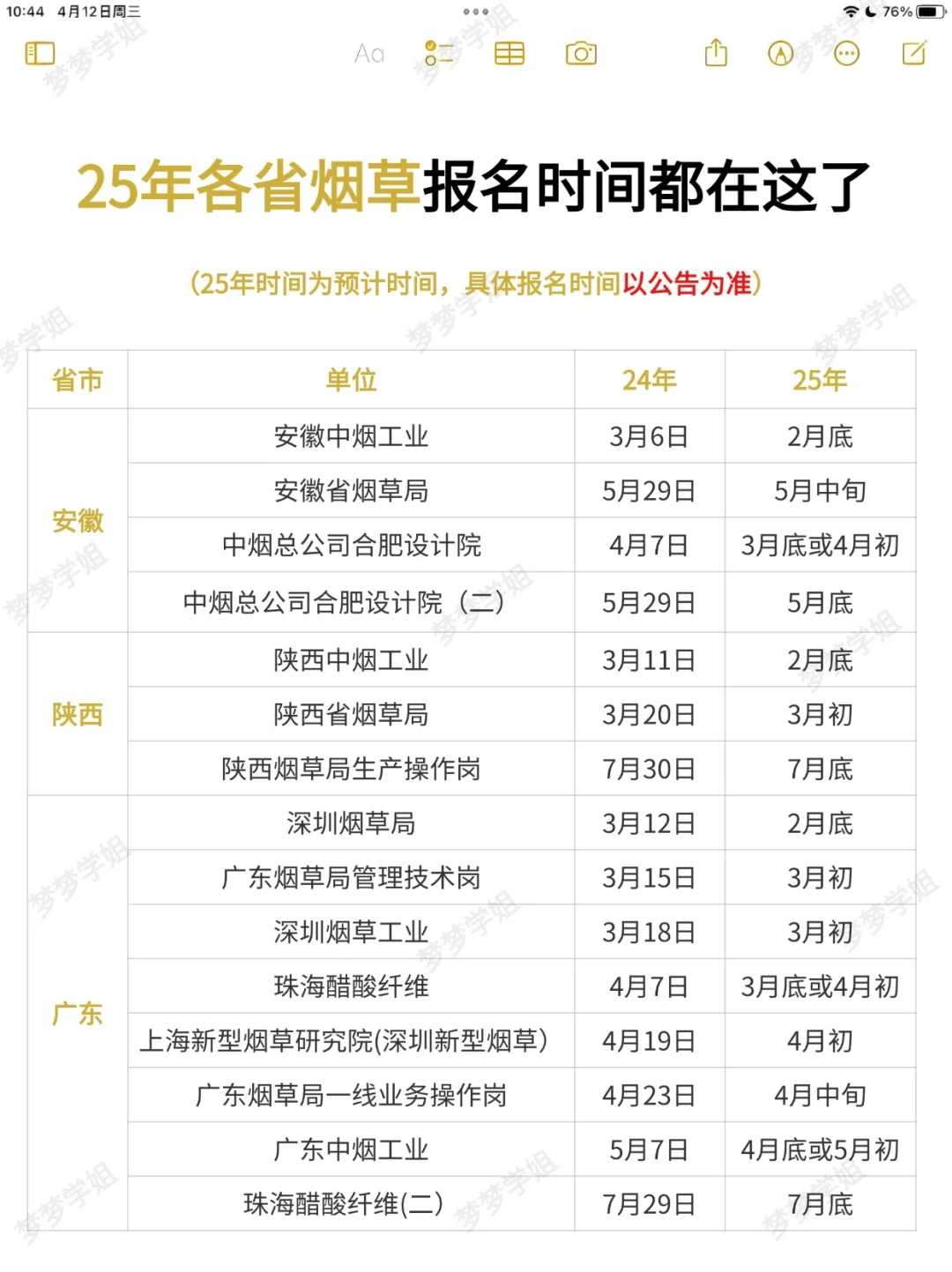 ?2025年烟草招聘全年巡考正式开始啦❗️