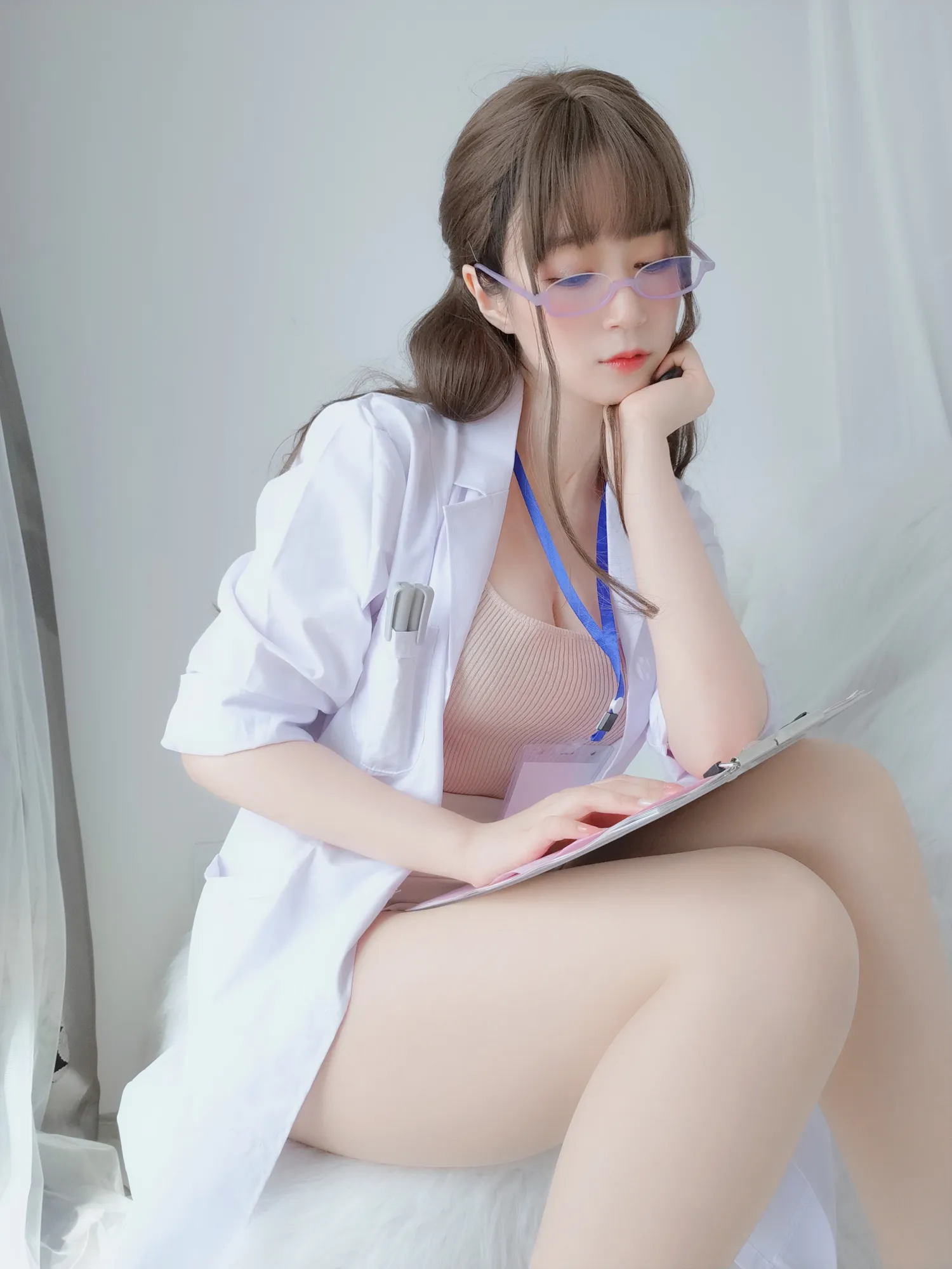 白银81–私人医生[159P6V1.03G]性感美女个人写真摄影艺术照