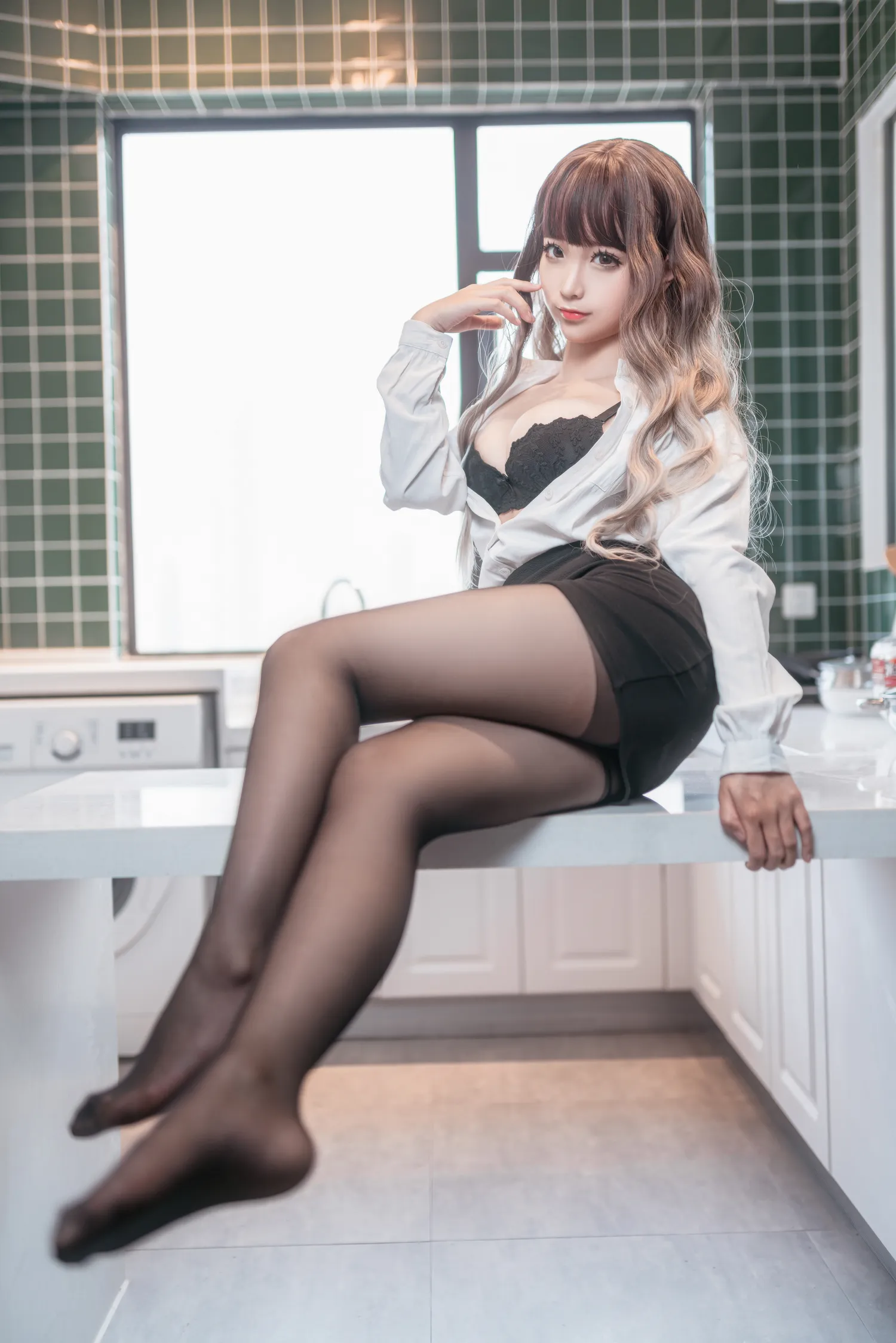 蠢沫沫制服[40P473M] 性感美女个人写真摄影艺术照